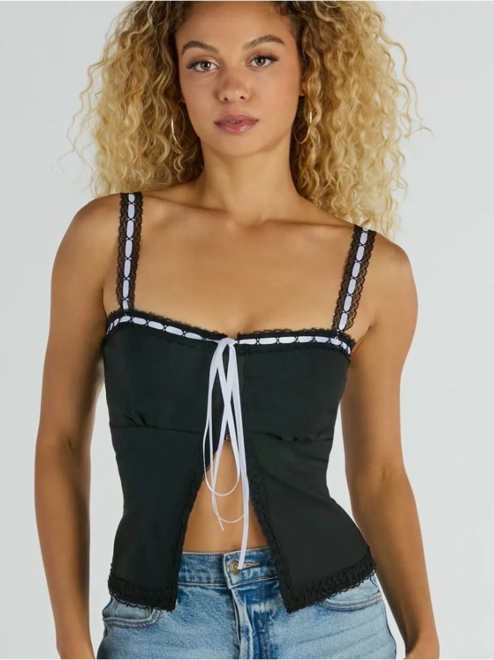 Windsor Black Tank Top